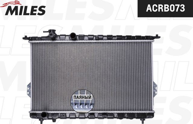 Радиатор охлаждения двигателя Miles для Hyundai Sonata IV (EF) 1998-2004. Артикул ACRB073