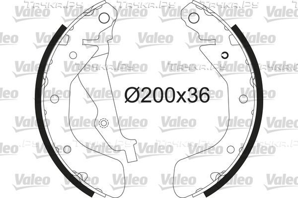 Тормозные колодки Valeo. Артикул 564213