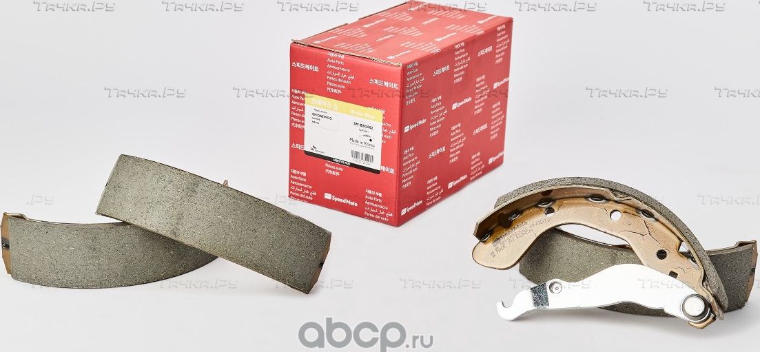 Тормозные колодки SpeedMate задние для Daewoo Lanos 1997-2008. Артикул SM-BSG002