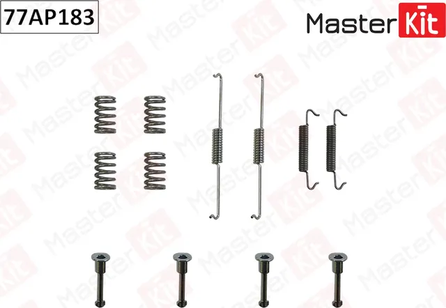 Ремкомплект крепления тормозных колодок (Master KIT) Master KIT. Артикул 77AP183