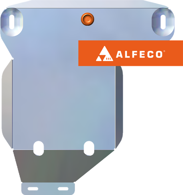 Защита алюминиевая Alfeco для редуктора заднего моста BMW X2 F39 4WD 2017-2026. Артикул ALF.34.29 AL4