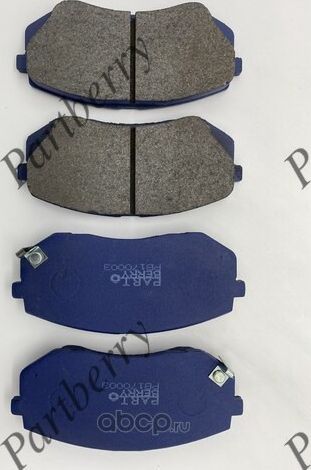 колодки тормозные (Partberry) Partberry. Артикул PB170003