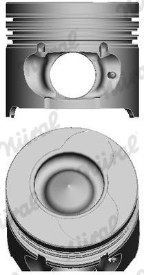 Поршень Nural для Dacia Logan II 2007-2026. Артикул 87-123407-10