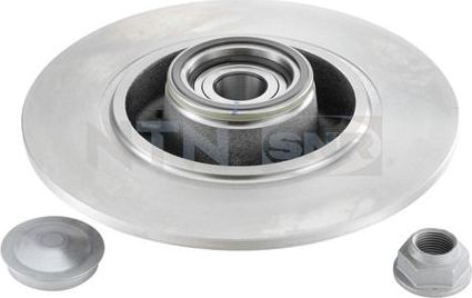 Диск тормозной с интегрированным подшипником NTN / SNR. Артикул KF155.110U