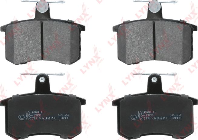 Тормозные колодки LYNXauto. Артикул BD-1208