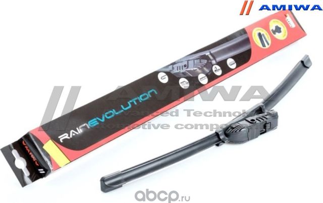 ЩЁТКА СТЕКЛООЧИСТИТЕЛЯ БЕСКАРКАСНАЯ 500 ММ (Amiwa). Артикул AWB20
