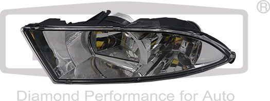 Фара противотуманная DPA правая для Skoda Fabia II 2006-2014. Артикул 89410876202