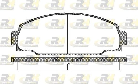 Тормозные колодки RoadHouse. Артикул 2274.00