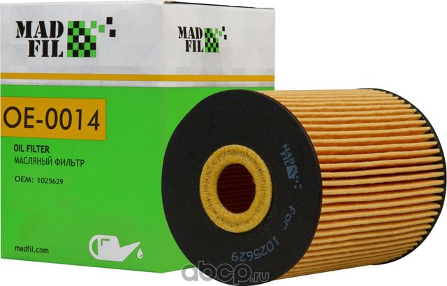 ФИЛЬТР МАСЛЯНЫЙ AUDI A8 3.7 4.2 96 VOLKSWAGEN PAS (Madfil). Артикул OE0014