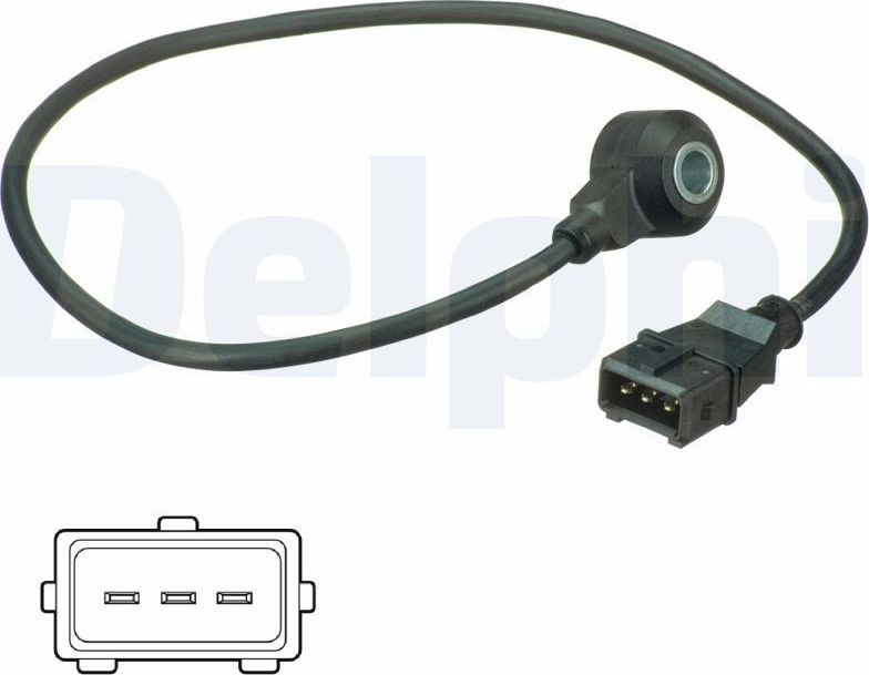 Датчик детонации Delphi. Артикул AS10186