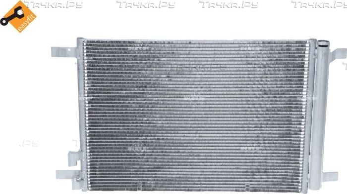 Радиатор кондиционера (конденсатор) NRF EASY FIT для Skoda Superb III 2015-2026. Артикул 35968