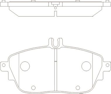 Тормозные колодки CTR. Артикул GK1474N