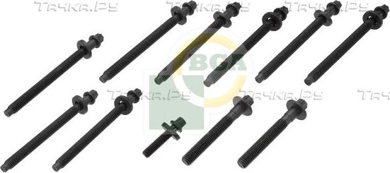 Комплект болтов ГБЦ BGA для Citroen C-Elysee I 2012-2026. Артикул BK1405
