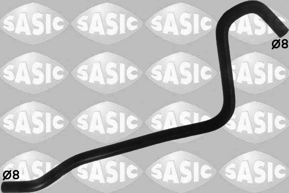 Патрубок радиатора (системы охлаждения) Sasic для Opel Astra H 2004-2010. Артикул 3406140