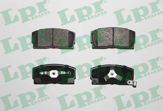 Тормозные колодки LPR передние для Daihatsu Charade II 1987-1987. Артикул 05P055