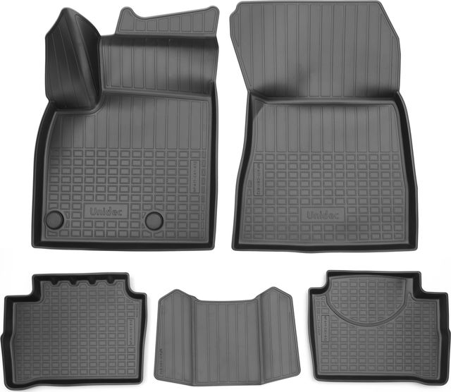 Коврики 3D Норпласт для салона Nissan Qashqai III J12 (бензин/гибрид) 2021-2026. Артикул NPA11-C61-612