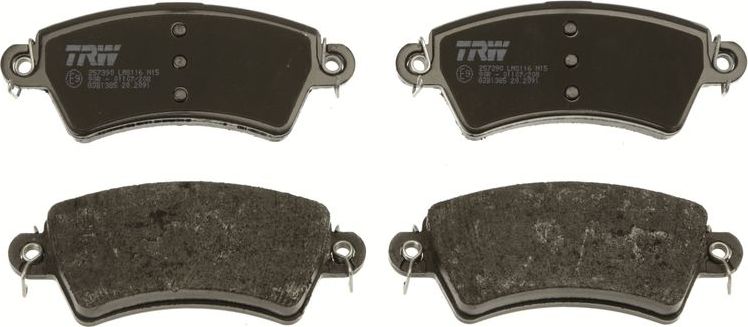 Тормозные колодки TRW COTEC. Артикул GDB1385