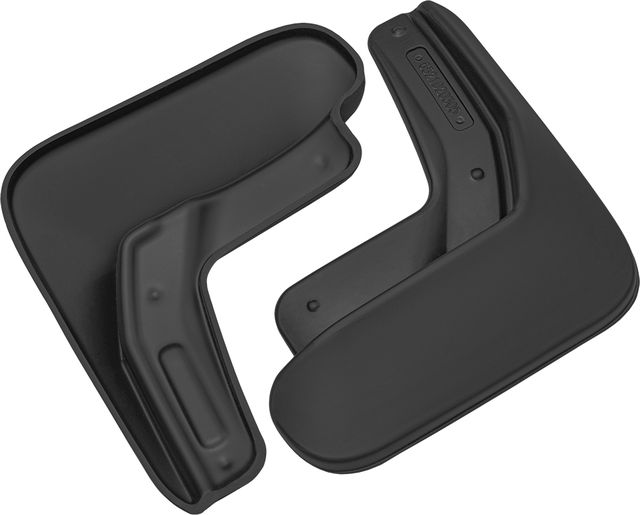 Брызговики Rezkon полимерные задняя пара для Kia Rio FL IV рестайлинг 2020-2026. Артикул 6521020305