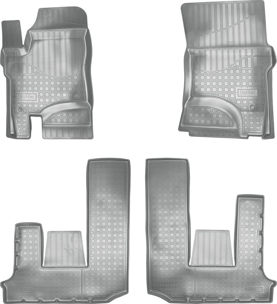 Коврики Норпласт для салона SsangYong Stavic 2013-2015 Серый. Артикул NPA10-C83-730-G