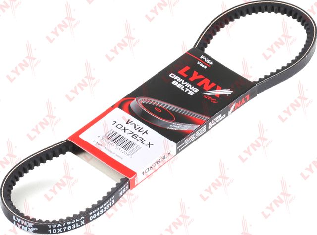 Приводной ремень клиновой LYNXauto для Ford Escort V 1990-2000. Артикул 10X763LX