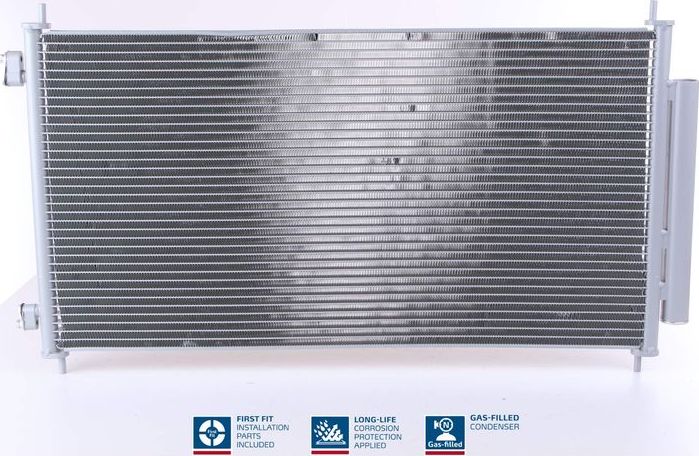 Радиатор кондиционера (конденсатор) Nissens (алюминий). Артикул 940140