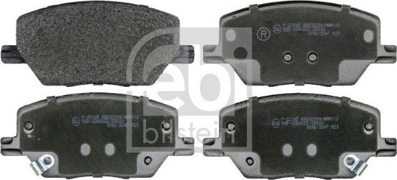 Тормозные колодки Febi Bilstein. Артикул 116381
