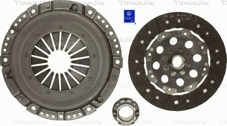 Сцепление (комплект) SACHS для PUCH G-modell W463 1989-1993. Артикул 3000 317 001