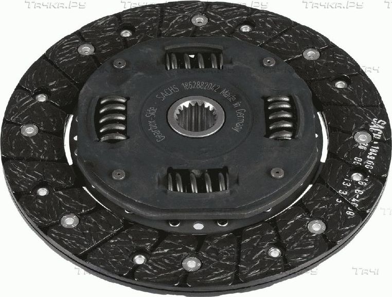 Диск сцепления SACHS для Peugeot 405 1988-1996. Артикул 1862 882 042