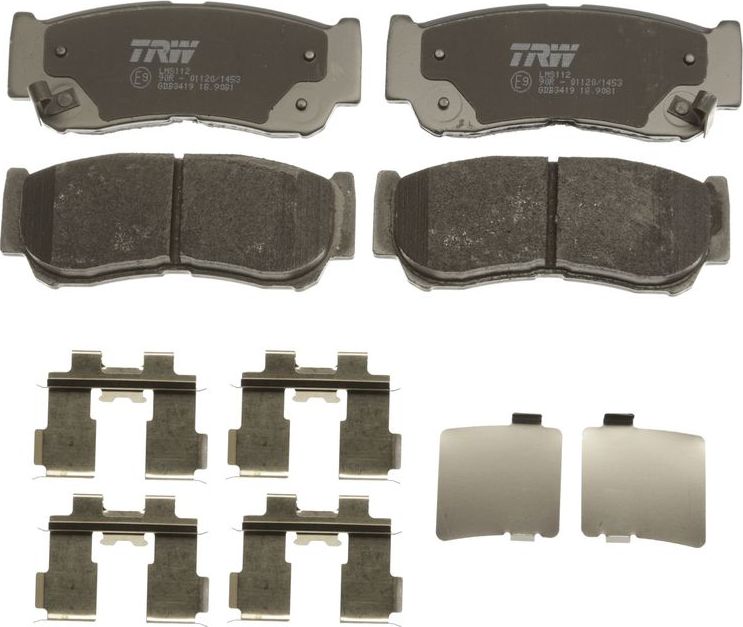 Тормозные колодки TRW COTEC. Артикул GDB3419