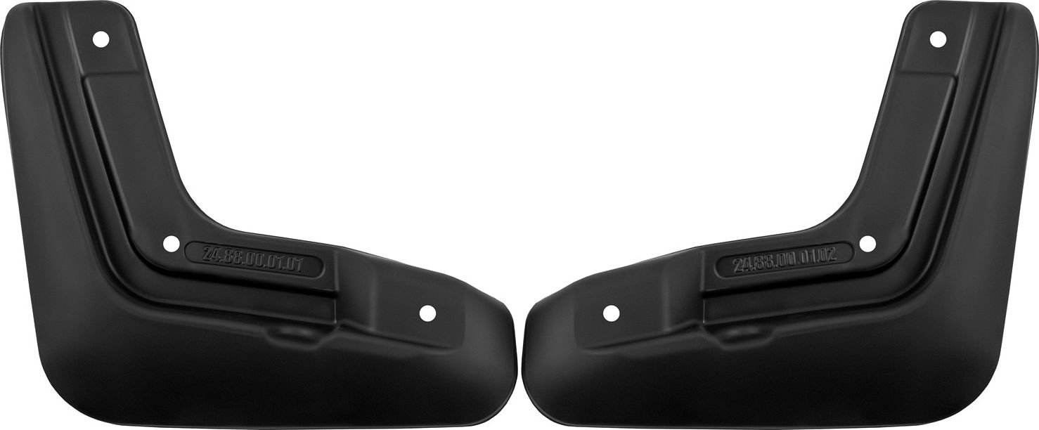 Брызговики Frosch (в пакете) передняя пара для Lada X-Cross 7 2023-2026. Артикул NLF.AN0647.F3