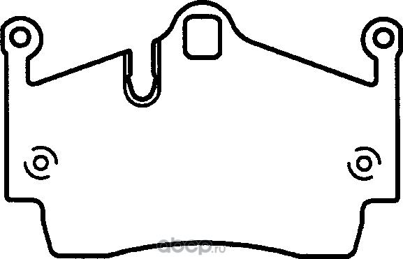 Brake pads (Frictionmaster). Артикул MKD1134