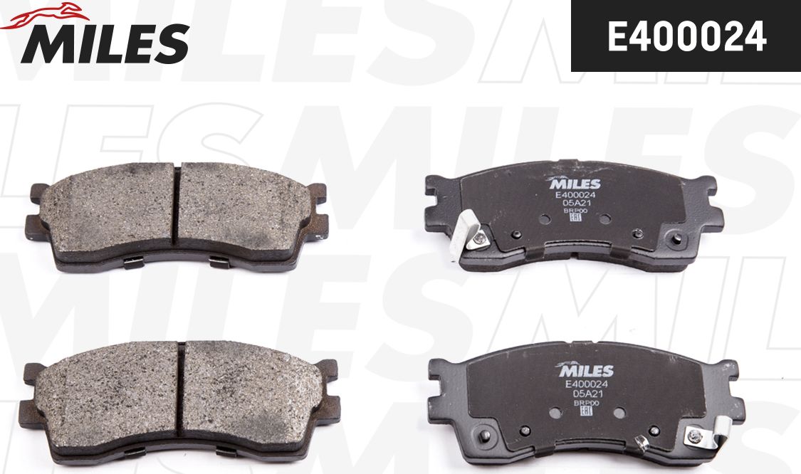 Тормозные колодки Miles (Low-Metallic). Артикул E400024