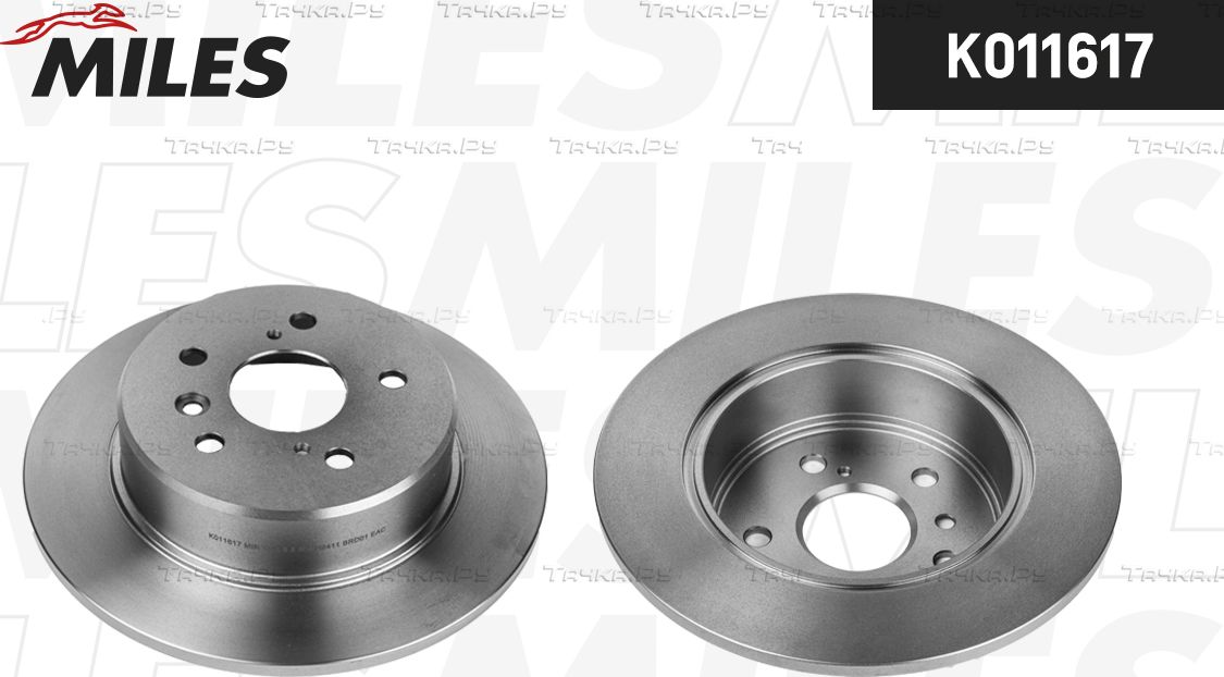Тормозной диск Miles для Toyota Harrier I (XU10) 1997-2003. Артикул K011617