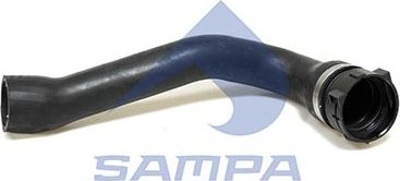 Патрубок радиатора (системы охлаждения) Sampa. Артикул 011.391