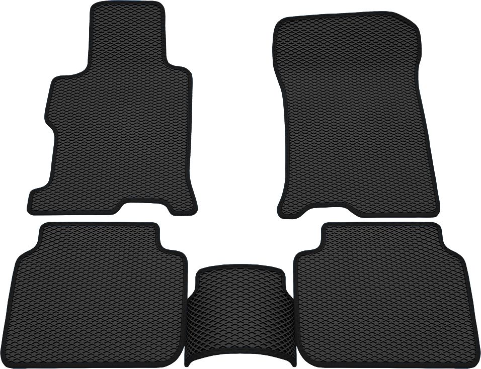 Коврики Rezkon EVA для салона Honda Accord IX 2012-2015 Черный кант. Артикул 9019005201