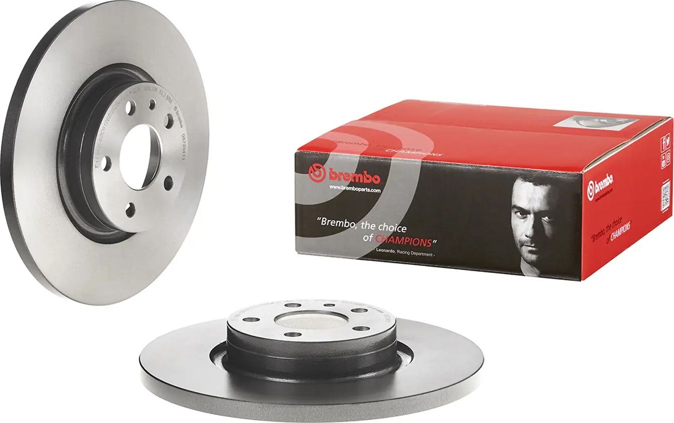 Тормозной диск Brembo PRIME LINE - UV Coated. Артикул 08.7354.11