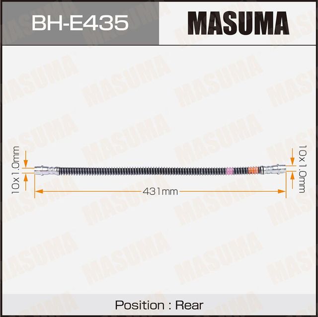 Тормозной шланг Masuma. Артикул BH-E435
