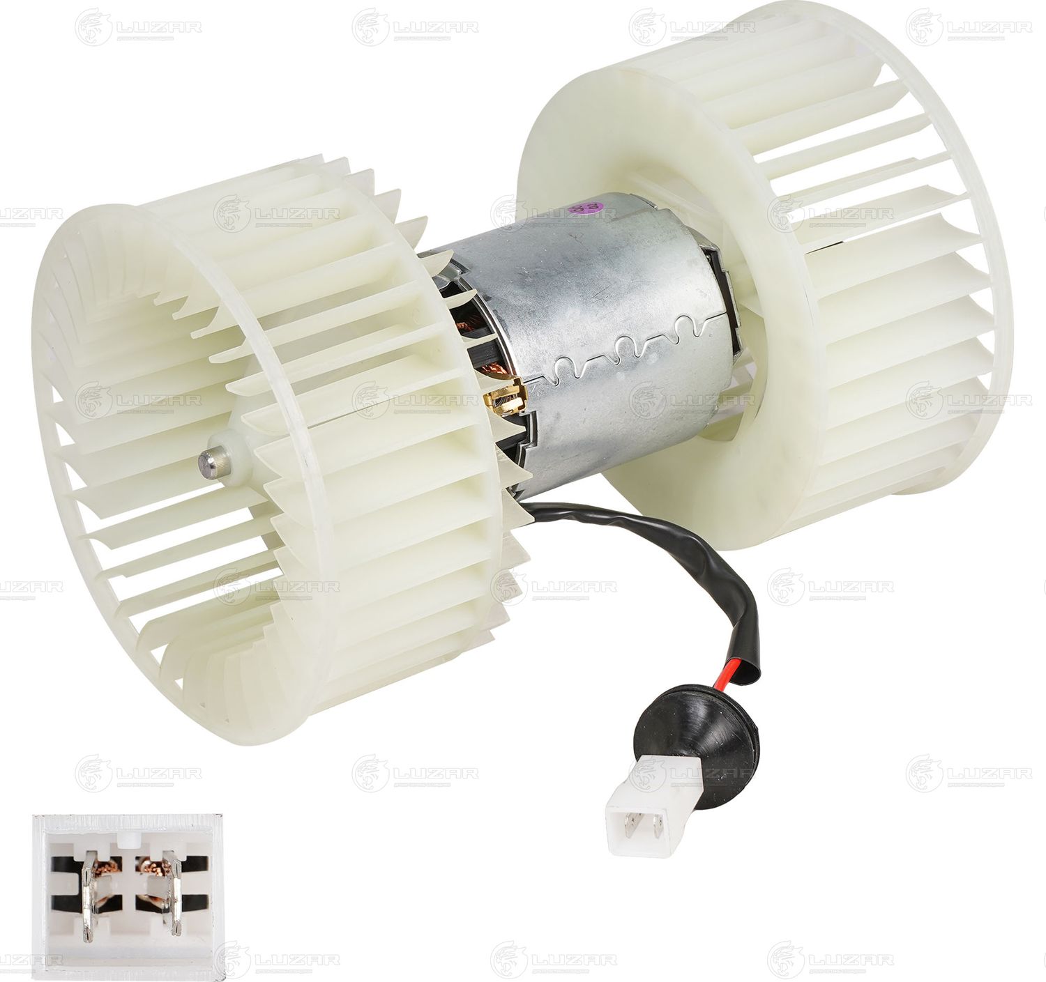 Вентилятор, мотор печки (отопителя) салона Luzar. Артикул LFh 1603