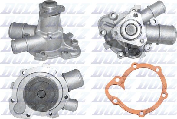 Помпа (водяной насос) Dolz для Alfa Romeo 164 I 1992-1998. Артикул A149