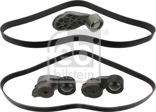 Приводной ремень поликлиновой с роликами (комплект) Febi Bilstein (EPDM (Этилен-пропиленовый каучук)) для Volvo  FH16 II 2012-2026. Артикул 101431