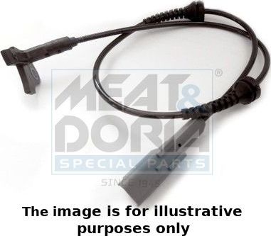 Датчик ABS Meat & Doria передний правый/левый для Citroen DS5 2011-2015. Артикул 90594E