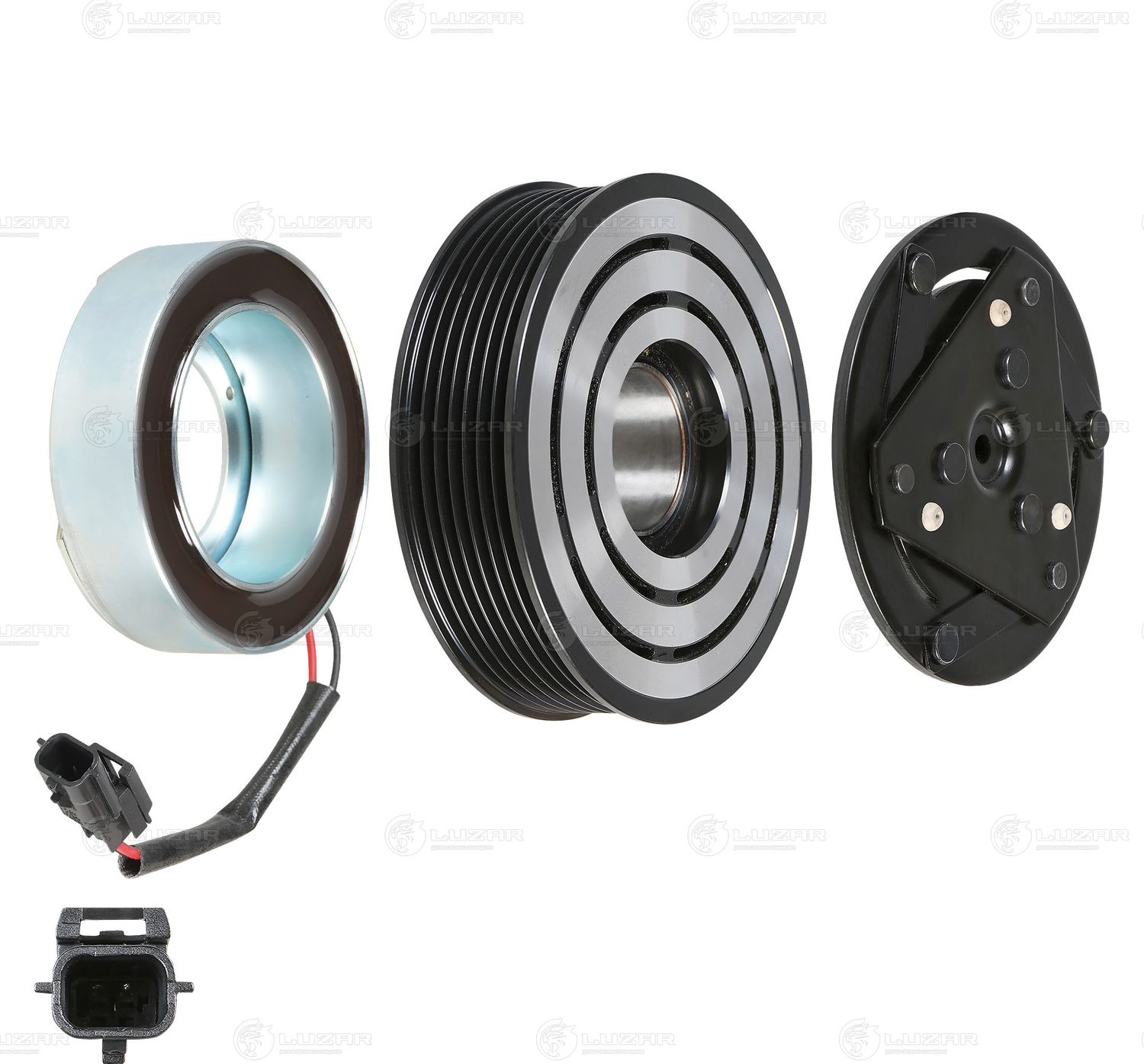 Муфта компрессора кондиционера Luzar. Артикул LMAC 1406