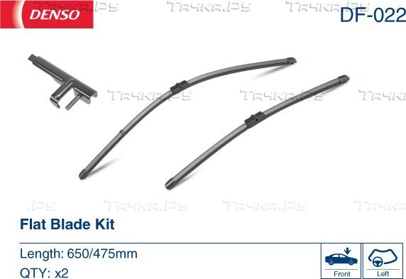 Щетки стеклоочистителя (дворники) Denso. Артикул DF-022