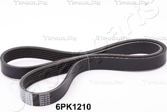Приводной ремень поликлиновой Japanparts. Артикул DV-6PK1210