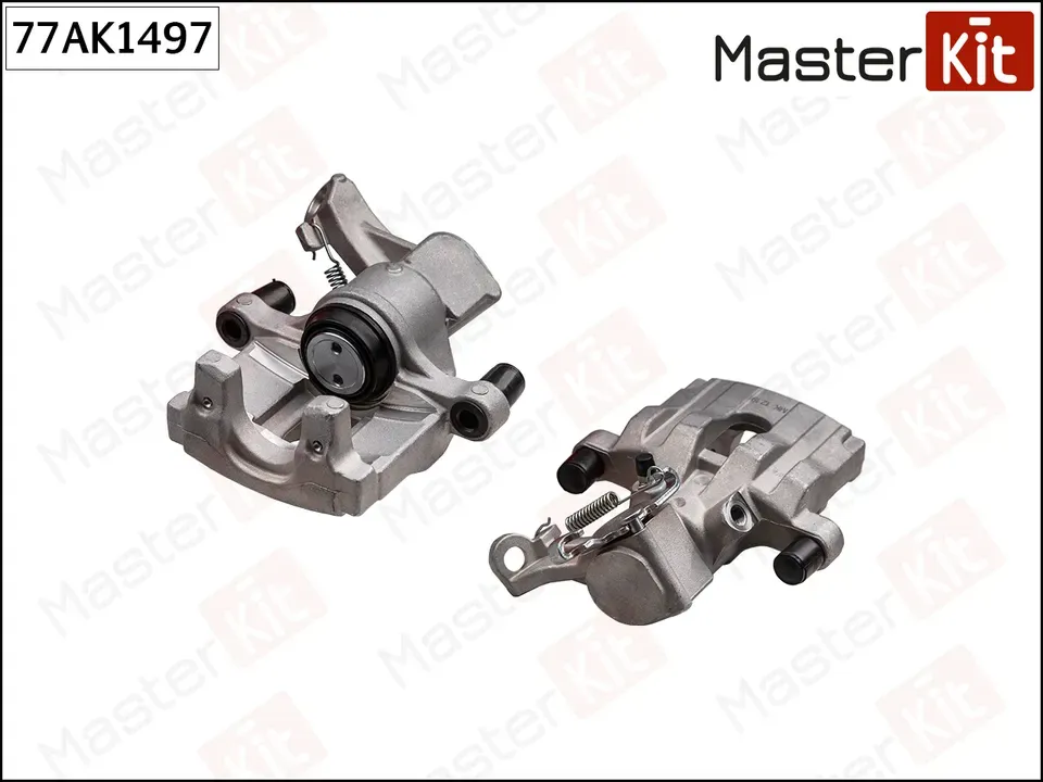 77AK1497 Тормозной суппорт зад. прав. Opel VECTRA C (Z02) 2002 - 2009  Saab 9-3 (YS3F) 2002 - 2015 (Master KIT). Артикул 77ak1497