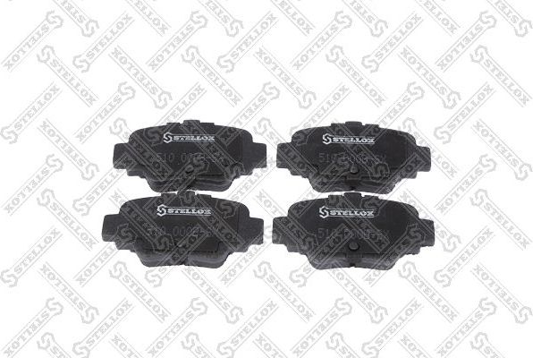 Тормозные колодки Stellox задние для Nissan Micra K11 1992-2003. Артикул 510 000B-SX