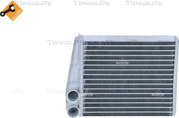 Радиатор отопителя (печки) NRF (алюминий) для MINI Clubman I (R55) 2007-2014. Артикул 54276