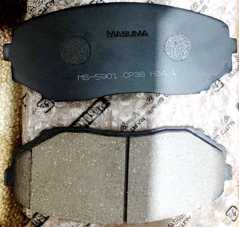 Тормозные колодки Masuma. Артикул MS-5901