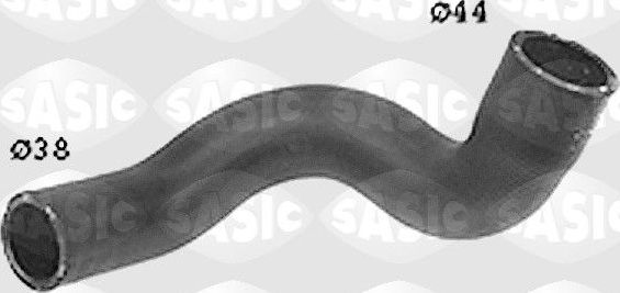 Патрубок радиатора (системы охлаждения) Sasic верхний для Ford Transit V 1994-2000. Артикул SWH6689