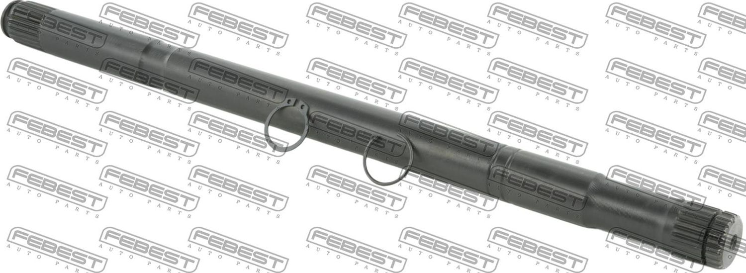 Полуось (привод в сборе, приводной вал) Febest. Артикул 0112-ZZT251LH